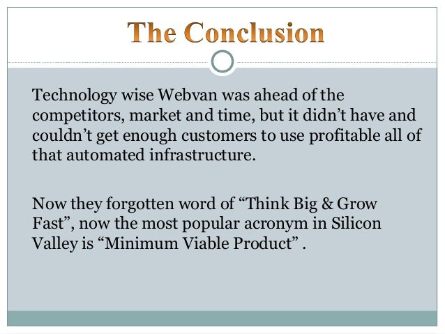 Webvan case study image