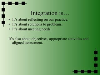 Technology Integration | PPT