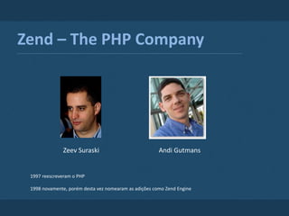 SeasonA Season é a única empresa autorizada a realizar treinamentos oficiais das tecnologias Zend no Brasil.• Cursosoficiaisúnicos no país• Modalidades Introdutórios à linguagem PHP