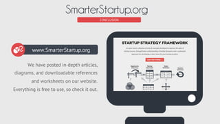 THE SMARTER STARTUP
STRATEGY FOR STARTUPS
The Smarter Startup looks at why some
startups succeed while others fail. By tak...