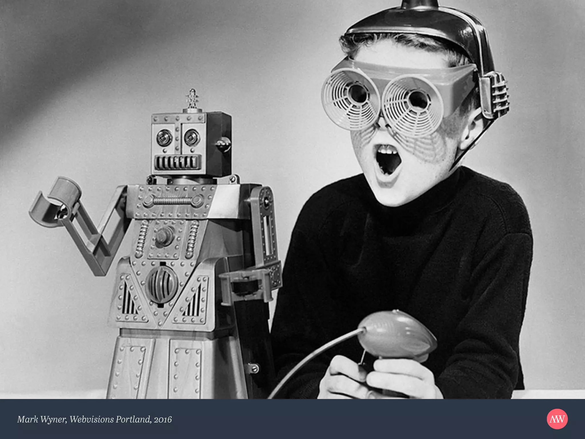 Mark Wyner, Webvisions Portland, 2016
 