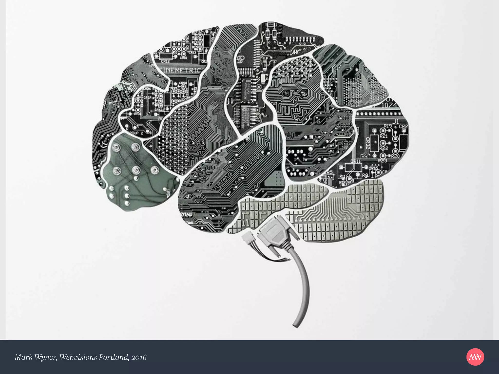 Mark Wyner, Webvisions Portland, 2016
 