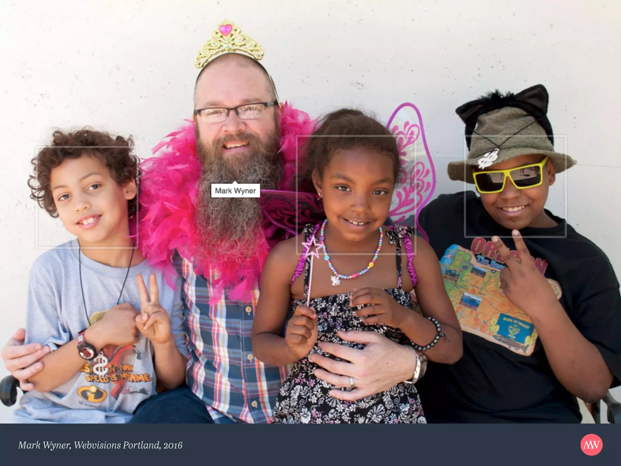 Mark Wyner, Webvisions Portland, 2016
 