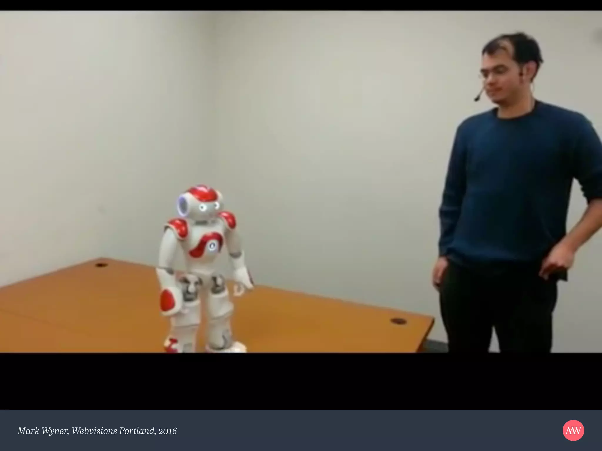 Mark Wyner, Webvisions Portland, 2016
 