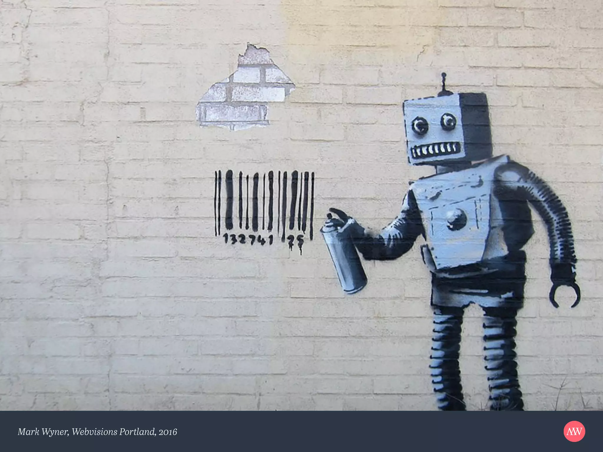 Mark Wyner, Webvisions Portland, 2016
 