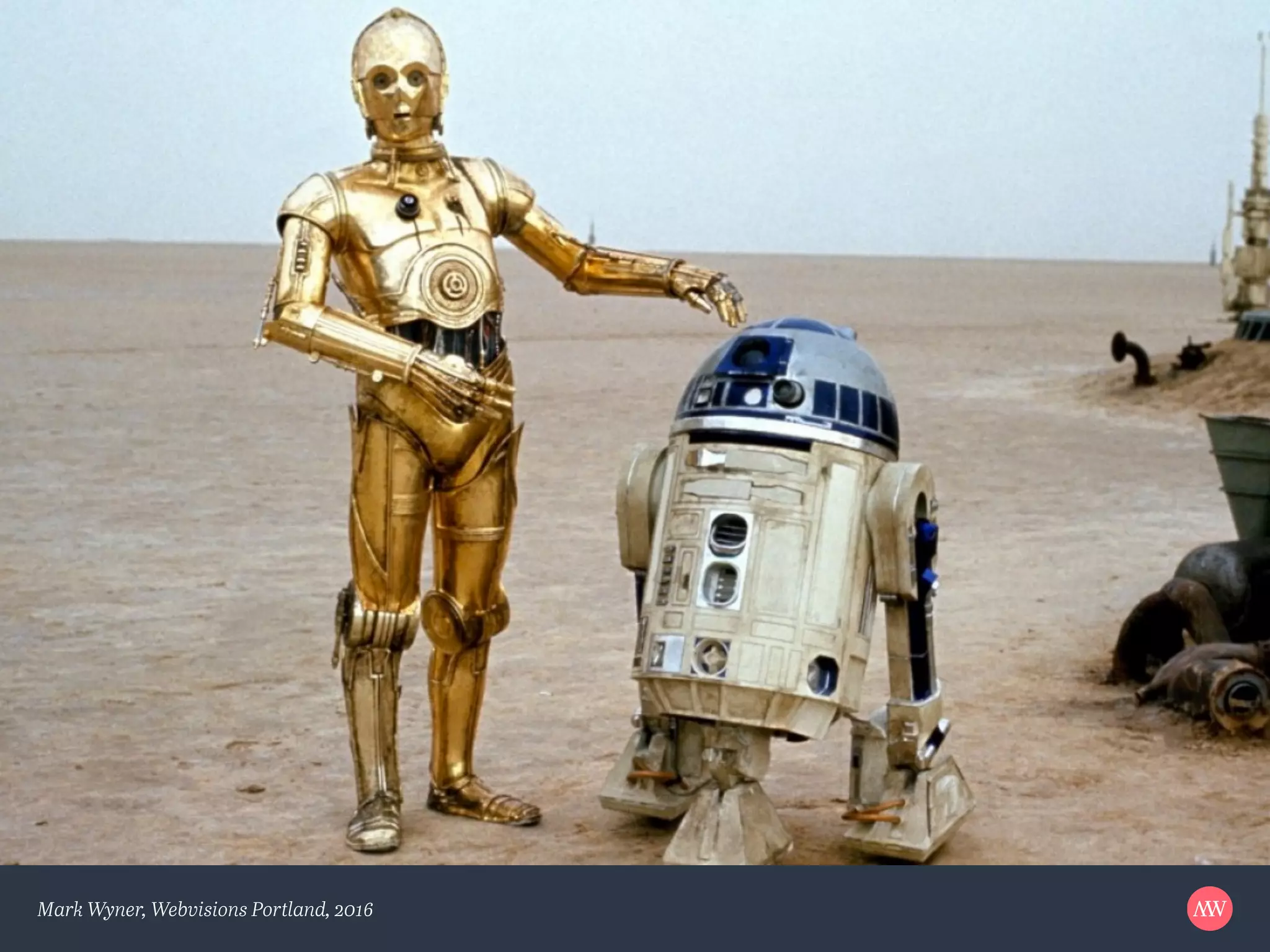 Mark Wyner, Webvisions Portland, 2016
 