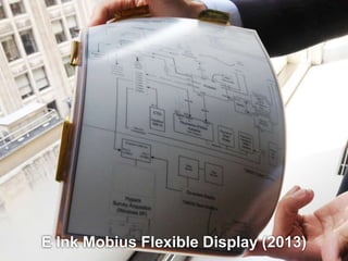 E Ink Mobius Flexible Display (2013) 
 