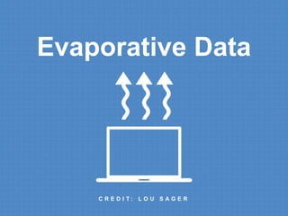 Evaporative Data 
C R E D I T : L O U S A G E R 
 