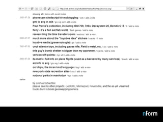 Tagging: Emerging Trends