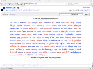 Tagging: Emerging Trends