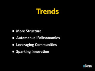 Tagging: Emerging Trends