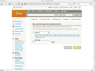 Tagging: Emerging Trends