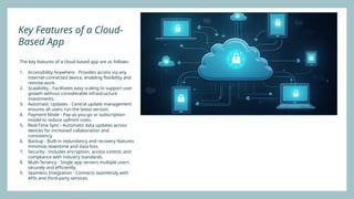 Web-Based Vs Cloud-Based Apps - Comparison For 2025 | PPTX