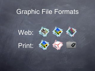 Graphic File Formats


Web:
Print:
 