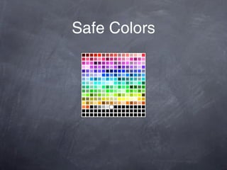 Safe Colors
 