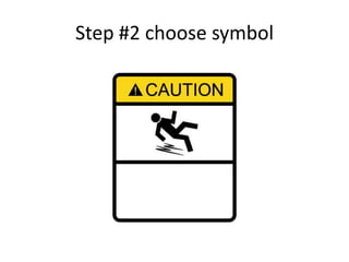Step #2 choose symbol
 