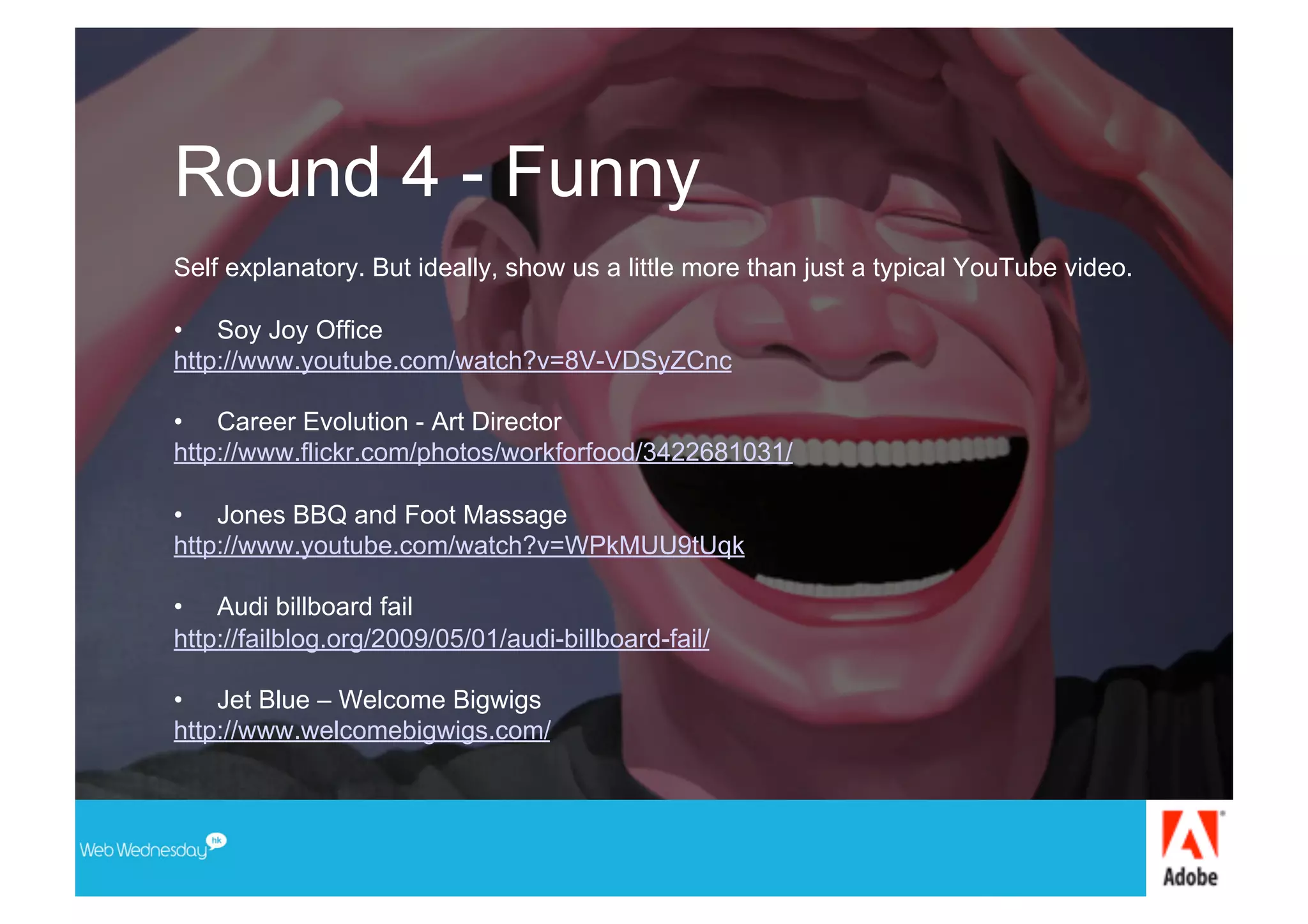 Web Wednesday - First 2 Forward Game Show