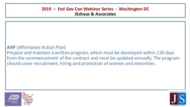 FED GOV CON Maintaining Compliance With OFCCP