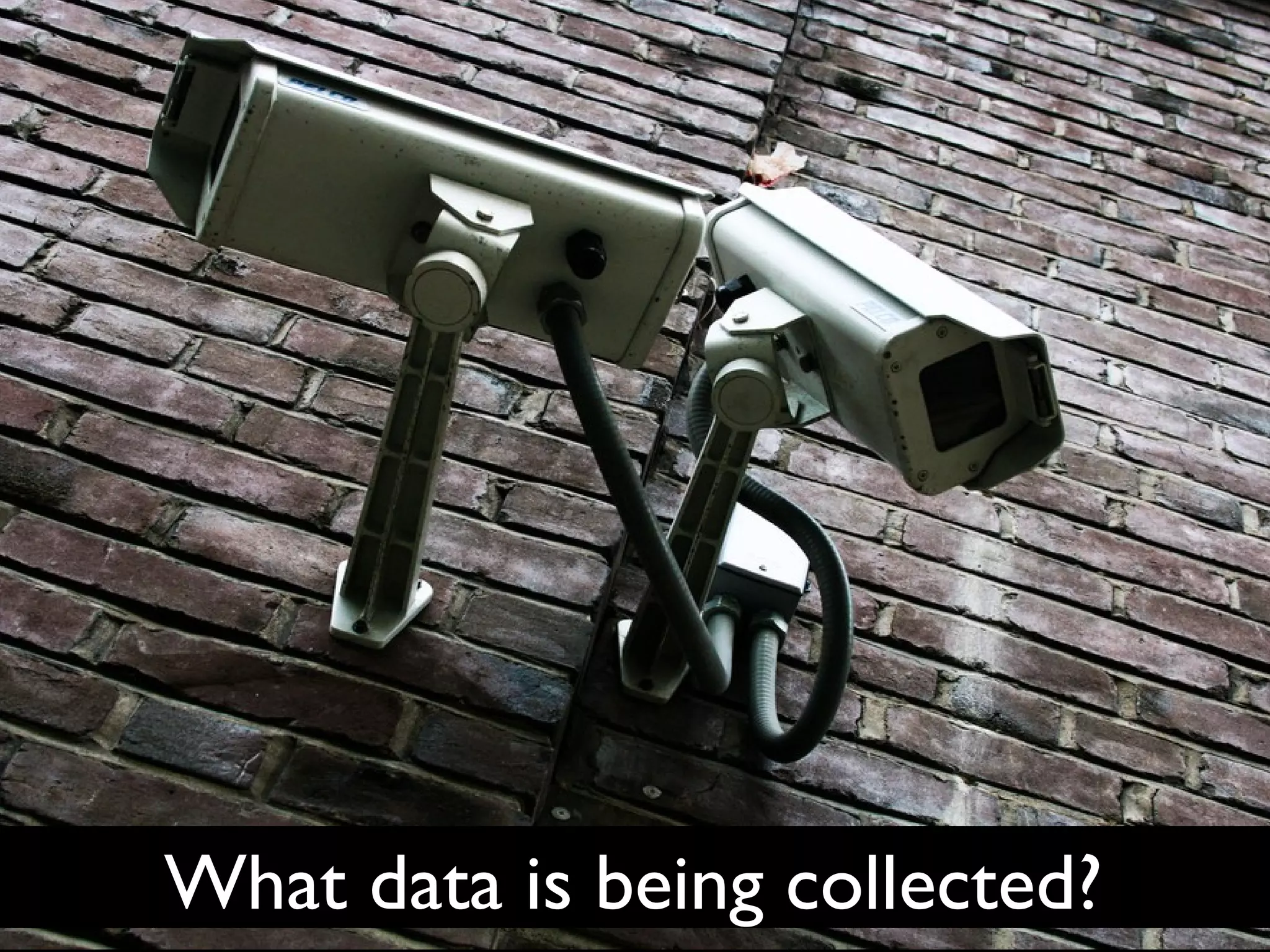 What data is being collected?
