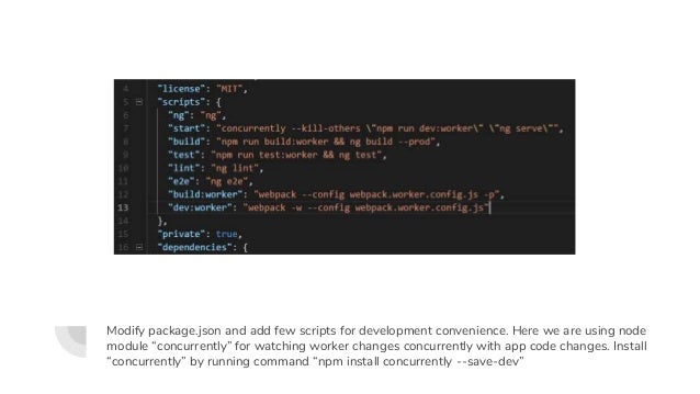 how to run webpack with ng command