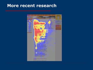 More recent research 