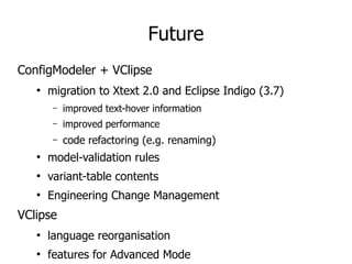 VClipse.org: Open Source
Use, adapt, integrate, contribute!
 