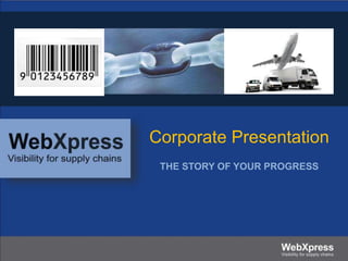 Corporate Presentation
THE STORY OF YOUR PROGRESS
 