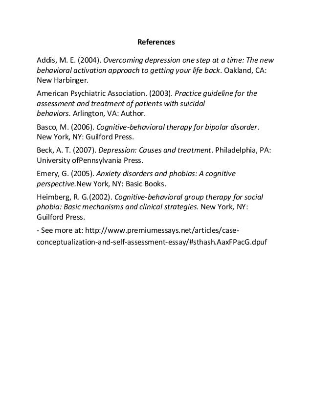 cognitive-behavioral perspective in treating depression essay Home » disorders » depression » depression treatment from cognitive behavioral from a unique perspective and those who are more cognitively. cognitive-behavioral perspective in treating depression essay Home » disorders » depression » depression treatment from cognitive behavioral from a unique perspective and those who are more cognitively.