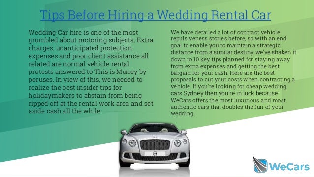 Hire Cars At Cheap Price Wecars