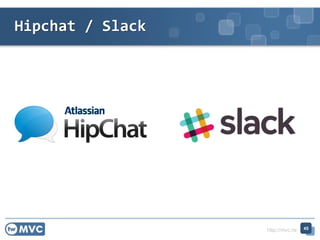 http://mvc.tw
Hipchat / Slack
45
 