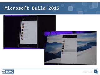 http://mvc.tw
Microsoft Build 2015
9
 
