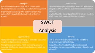 Tencent and We chat case analysis and evolution | PPTX