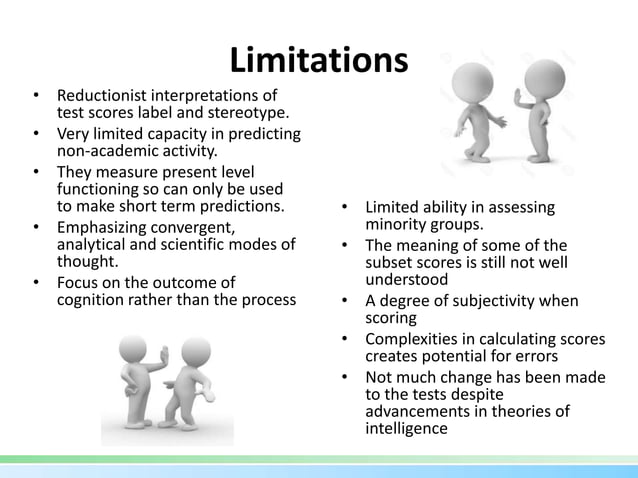 Wechsler Intelligence and Memory Scales | PPTX