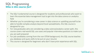 SQL for Data Science | PDF | Databases | Computer Software and Applications