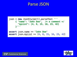 Parse JSON
 