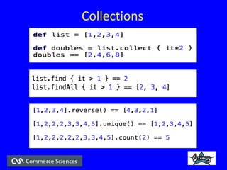 Collections
 