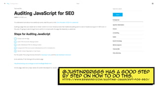 @justinrbriggs has a good step
by step on how to do this.
https://www.briggsby.com/auditing-javascript-for-seo/
 