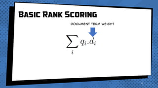 Bing’s rank scoring Model
As in Why The F**K
are people using
bing!
 