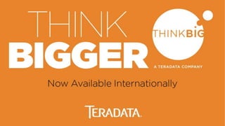 Hadoop 2015: what we larned -Think Big, A Teradata Company