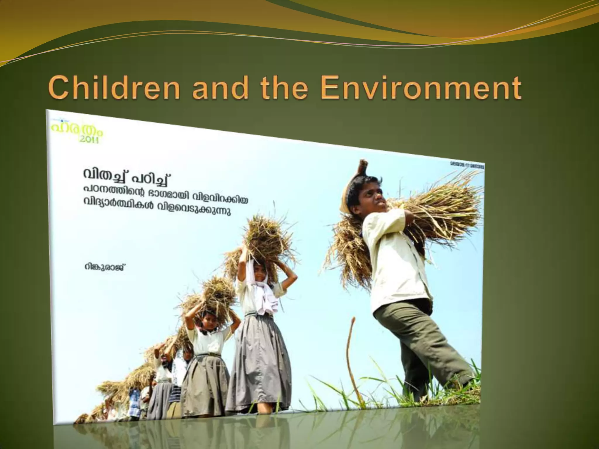 Children and the Environment