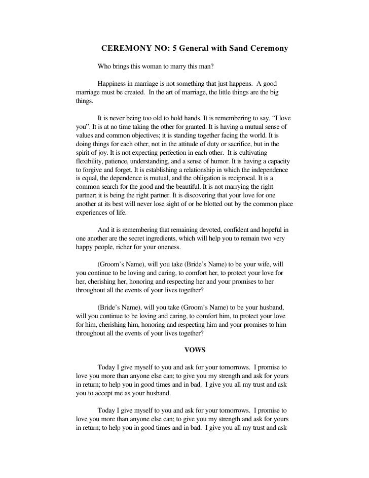 promise ring vows for him