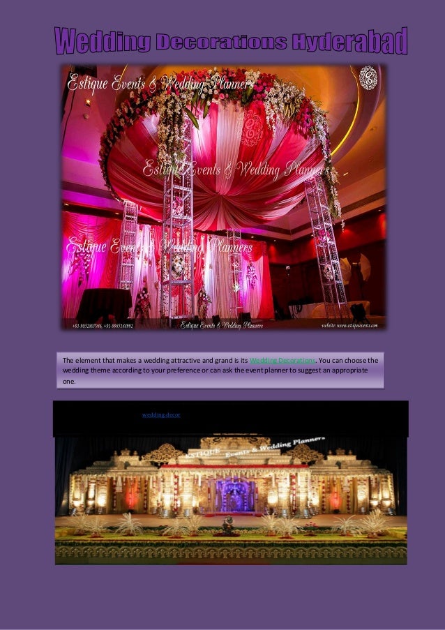 Wedding Decorations