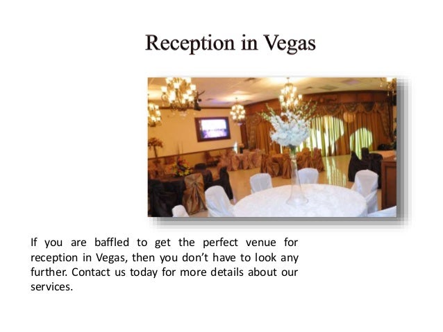Wedding And Reception In Las Vegas