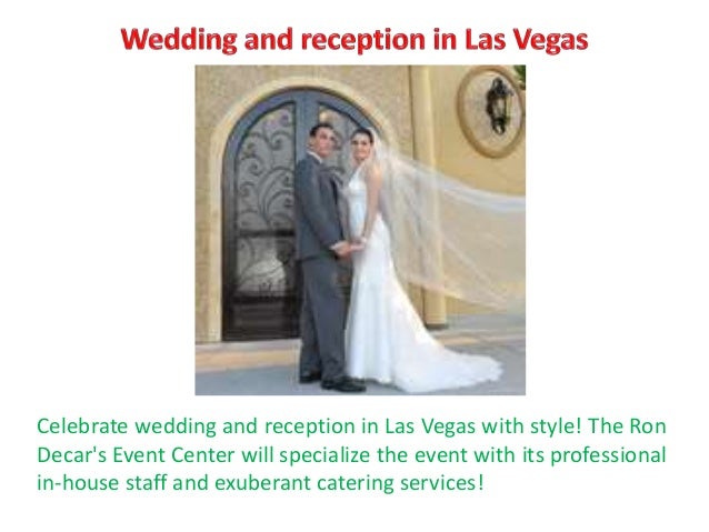 Wedding Receptions On Las Vegas Strip