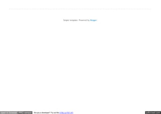 Simple template. Powered by Blogger.

open in browser PRO version

Are you a developer? Try out the HTML to PDF API

pdfcrowd.com

 