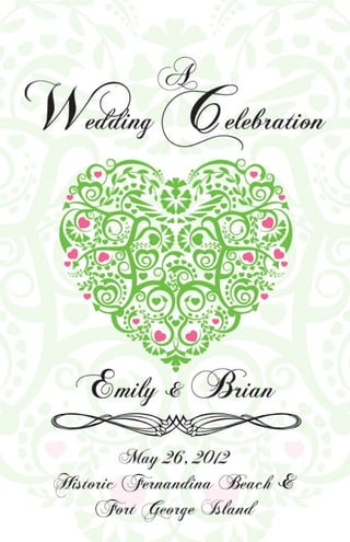 Wedding Brochure Sample