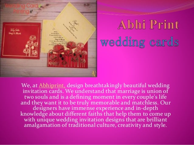 Wedding Card Ppt