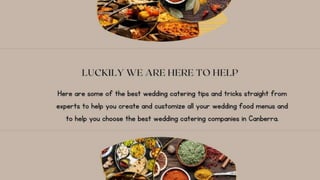 Wedding Catering Ultimate Tips And Tricks Pptx