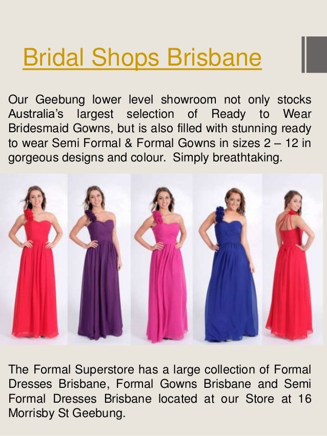 Bridal Shops Brisbane