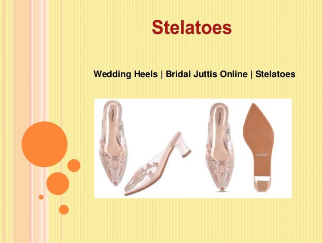 Wedding Heels | Bridal Juttis Online | Stelatoes
 